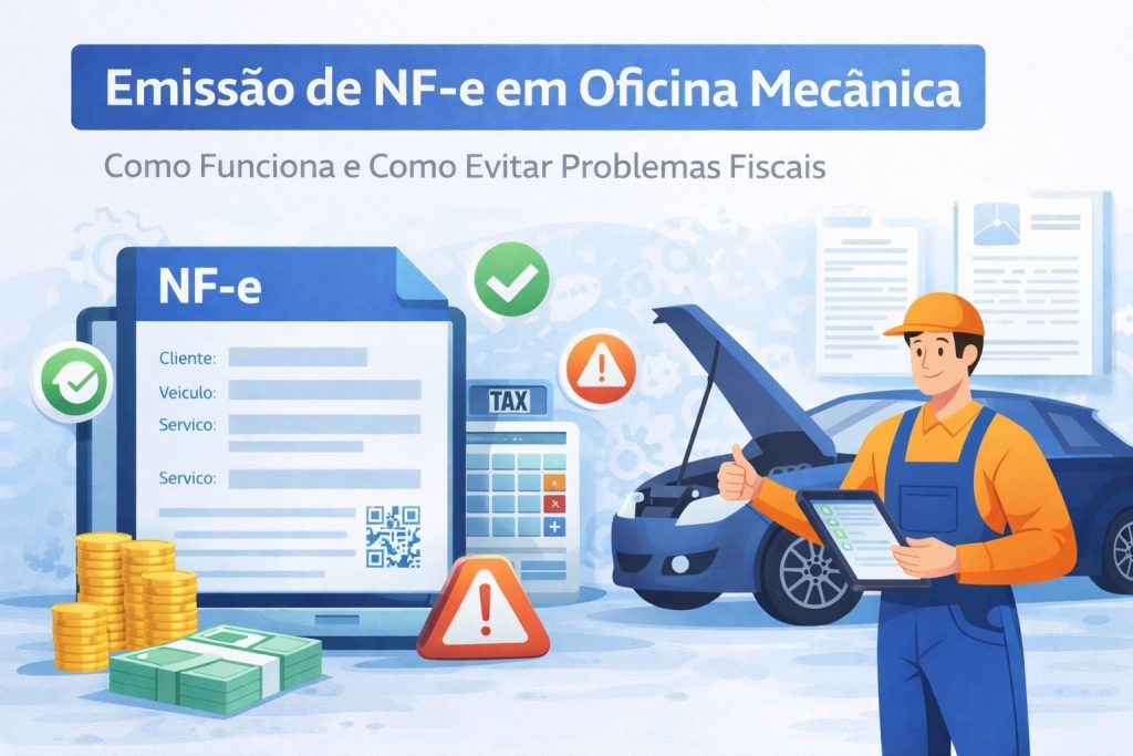 Emissão de NF-e em Oficina Mecânica