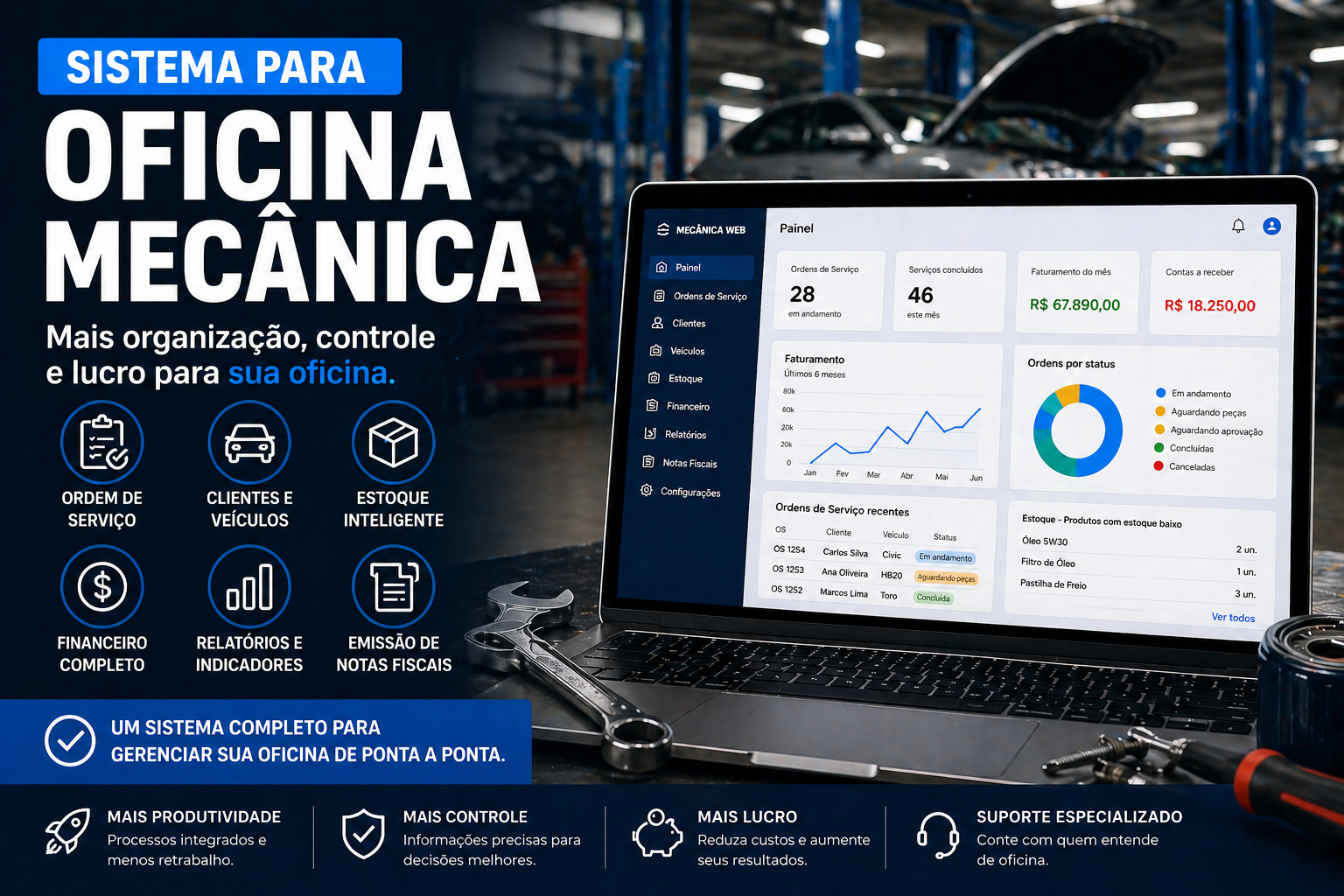 Sistema para Oficina Mecânica