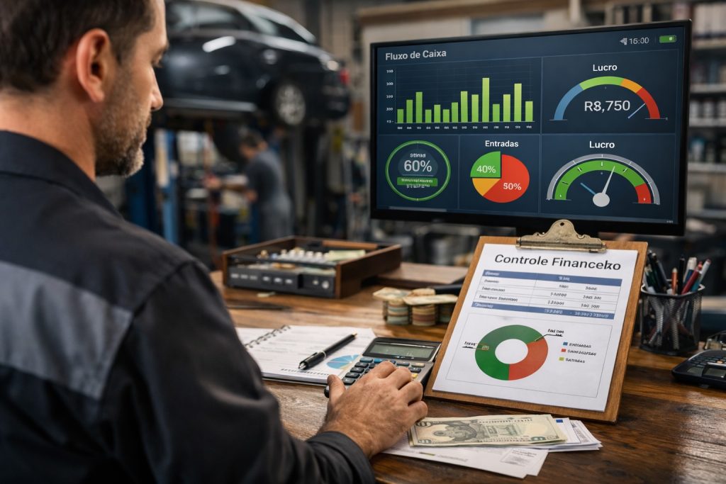 Controle Financeiro para Oficina Mecânica